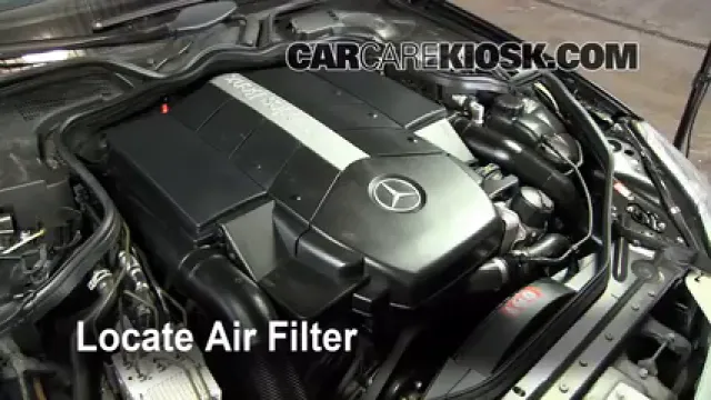 2006 Mercedes-Benz CLS500 5.0L V8 Filtro de aire (motor) Cambio